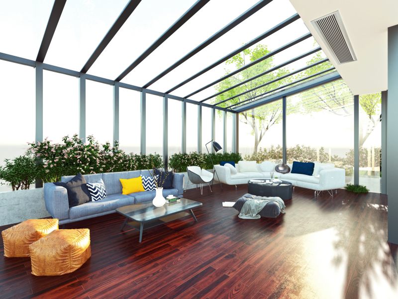 Sunroom Interior Setup
